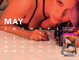 Go Cuties Collectible Celender: Fernanda May. 2025