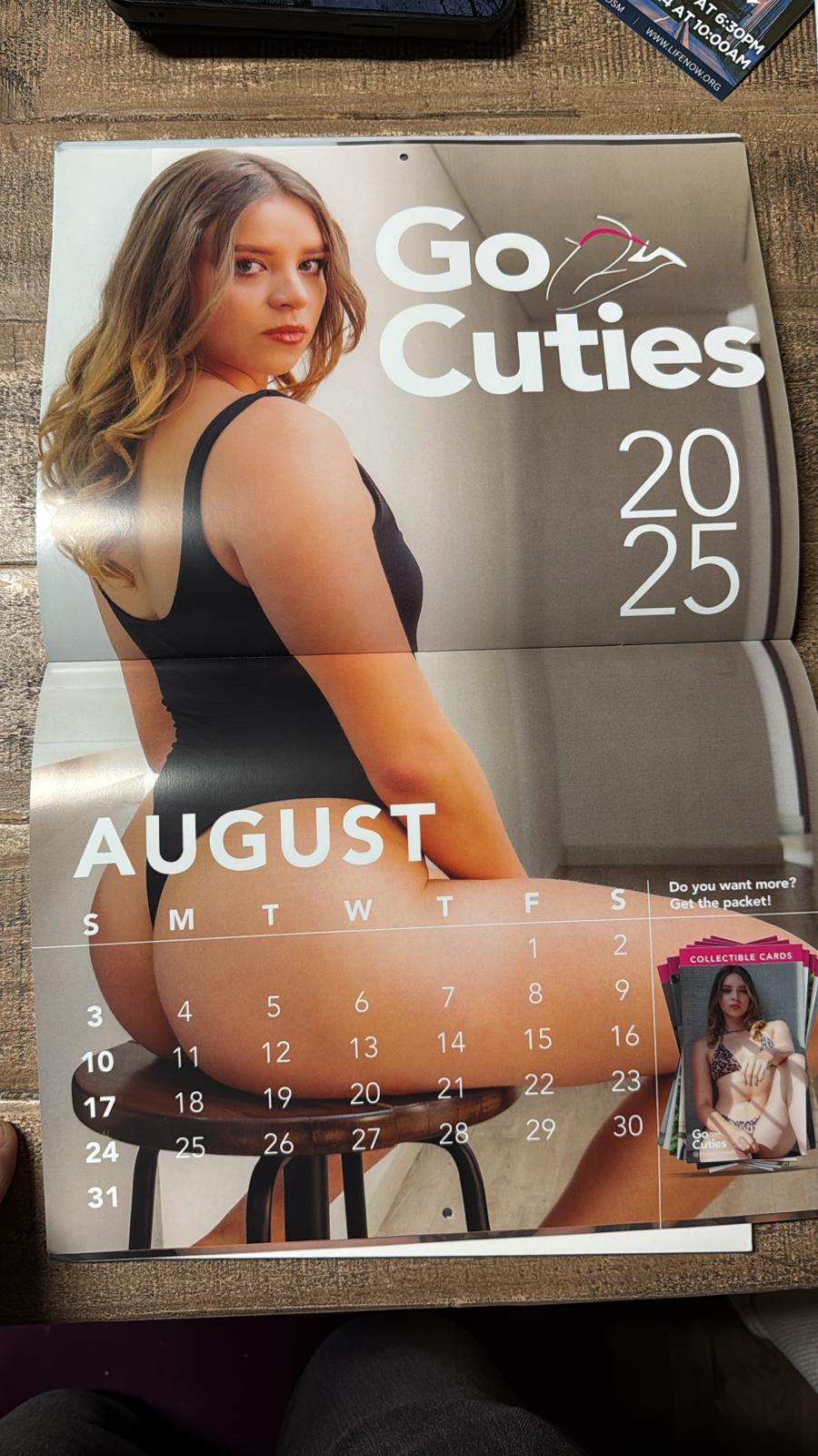Go Cuties Collectible Calendar: Fernanda – August 2025